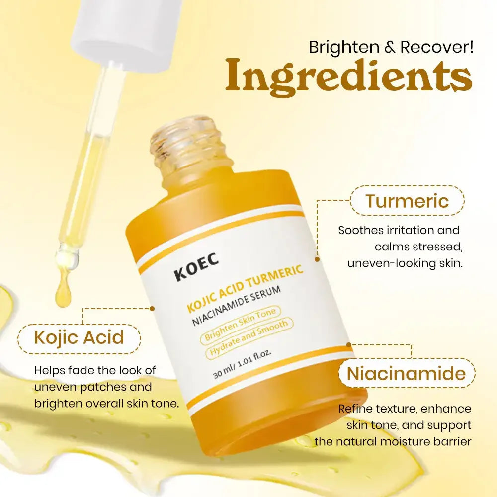 30ml Kojic Acid Turmeric Niacinamide Serum