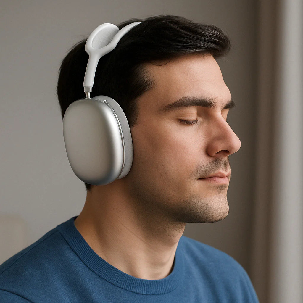Noise Canceling Over-Ear Bluetooth Headphones (ANC)